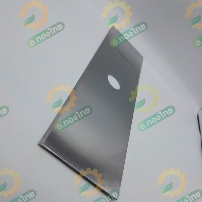 ใบมีดตัดหญ้า ทรงสี่เหลี่ยม เหล็ก SK5 หนา 2 มิล ยาว 12 , 14 , 16 , 18 นิ้ว ยี่ห้อ หงส์