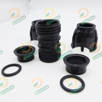 ข้อต่อสวมล็อค ข้อต่อตรง PE ขนาด 25 มิล - 6 หุน (คละสี)