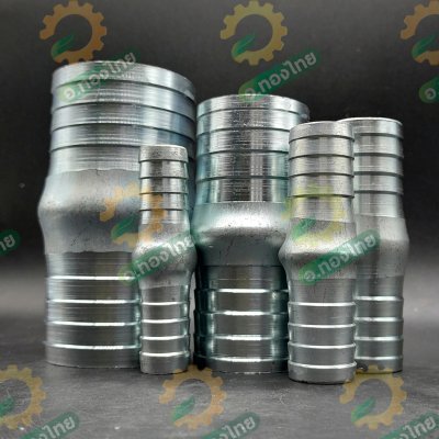 ปล่องกลางเหล็ก แป๊บลดป่องกลาง หางปลาไหล 2 ข้าง ขนาด 4 , 6 นิ้ว