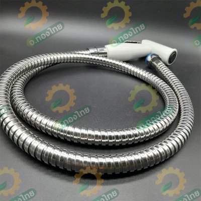 สายฉีดชำระ PVC สีขาว สายโครเมี่ยม (Rinsing Spray) รุ่น S1 ยี่ห้อ ANA
