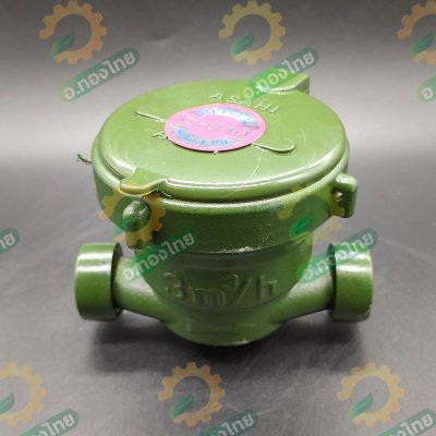 มิเตอร์น้ำ มาตรน้ำ มาตรวัดน้ำ ทองเหลือง ขนาด 1/2 (4หุน) ยี่ห้อ SANWA ซันวา