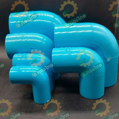 ข้องอ 90 องศา PVC ขนาด 2 1/2 , 3 , 4 นิ้ว หนา 13.5 (ท่อน้ำไทย)