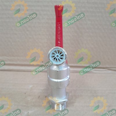 ก๊อกน้ำ ก๊อกบอลด้ามแดง ก๊อกน้ำประปา ก๊อกเปิดปิด ขนาด 3/4 นิ้ว ยี่ห้อ Sanwa ซันวา