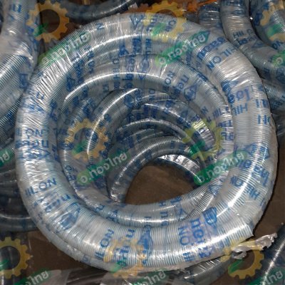 สายดูดน้ำ ท่อดูด ท่อคอควาย ขนาด 1 1/2 นิ้ว ยาว 20 เมตร (ไฮล่อน) ท่อน้ำไทย