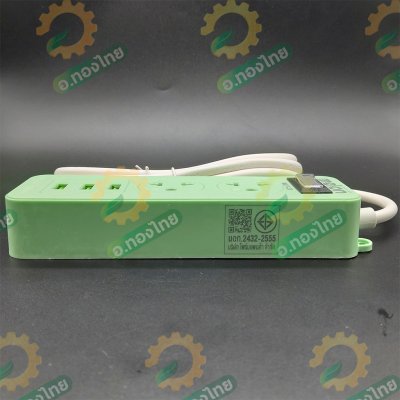 ปลั๊กพ่วง ปลั๊ก3ตา มีช่องเสียบUSB ยาว 1.5 ม. ยี่ห้อ Melon รุ่น MLP-23 2300W