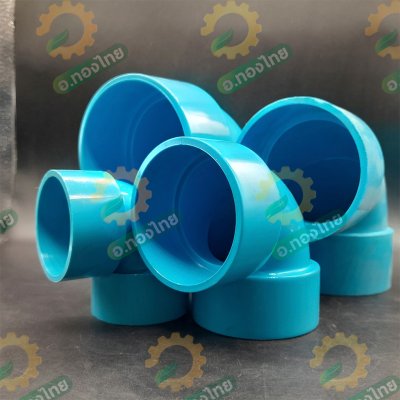 ข้องอฉากบาง PVC ขนาด 1 1/2" - 3" (1.5นิ้ว-3นิ้ว) หนา 8.5 (ท่อน้ำไทย)