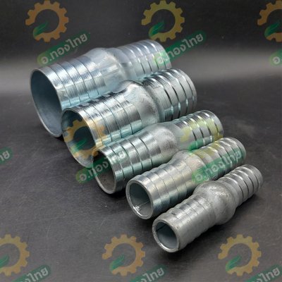 ปล่องกลางเหล็ก แป๊บลดป่องกลาง หางปลาไหล 2 ข้าง ขนาด 4 , 6 นิ้ว