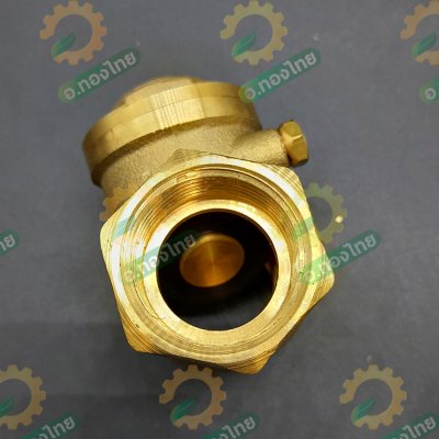 เช็ควาล์วนอน เช็ควาล์วสวิง วาล์วกันย้อน ทองเหลือง ขนาด 1 1/2 นิ้ว ยี่ห้อ ANA