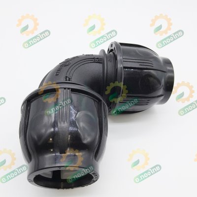 ข้องอล็อคท่อ PE ข้อต่อสวมล็อค ขนาด 32 มม. (1 นิ้ว ) คละสี