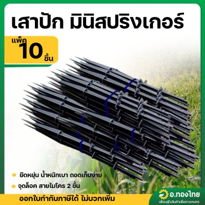 เสาปัก ขาปัก มินิสปริงเกอร์ 1แพ็ค (10ชิ้น) ยี่ห้อ Su And Su