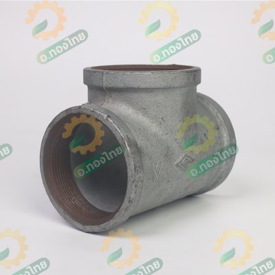 สามทางเหล็ก สามทางเกลียวในเหล็ก ขนาด 2 1/2 นิ้ว