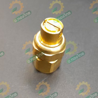 หัวพ่นยาทองเหลือง หัวพัดหงาย หัวฉีดยาติดท้ายรถ เกลียวใน ขนาด 2 หุน (ผ่ากลาง)