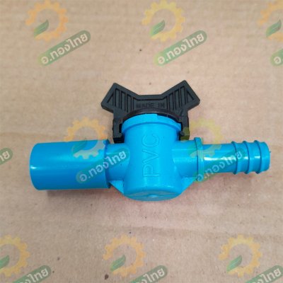 วาล์วหรี่ บอลวาล์วสวมท่อ PVC-PE ขนาด 1/2 *16 มิล (สวมในข้อต่อ)