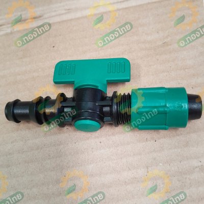 วาล์วน้ำหยด + ลูกยาง ก๊อกน้ำหยด วาล์วเทปน้ำหยด ขนาด 16 มิล (1 ชุด) S&S