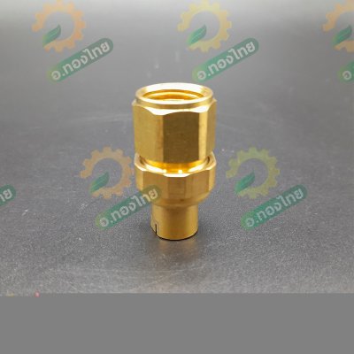 หัวพ่นยาทองเหลือง หัวพัดหงาย หัวฉีดยาติดท้ายรถ เกลียวใน ขนาด 2 หุน (ผ่ากลาง)