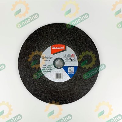 ใบตัดเหล็ก ไฟเบอร์ตัดเหล็ก ขนาด 14 นิ้ว หนา 4 มม. ยี่ห้อ Makita