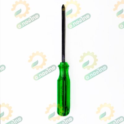 ไขควงปากแฉก ไขควงอเนกประสงค์ขนาด 4 นิ้ว (ด้ามเขียว)