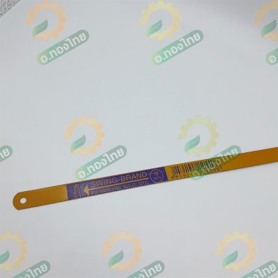 ใบเลื่อยตัดเหล็ก ใบเลื่อยตัดท่อ 18 ฟัน ยาว 12 นิ้ว ยี่ห้อ Swing (สีเหลือง)