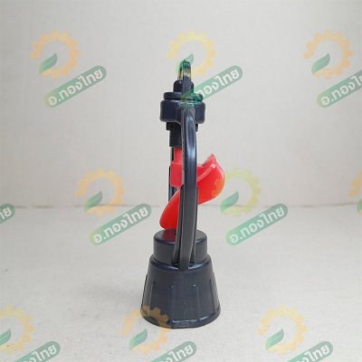 สปริงเกอร์ เกลียวใน ใส่ไดทั้ง 1/2 , 3/4 นิ้ว (โครงไม่หมุน) สีแดง