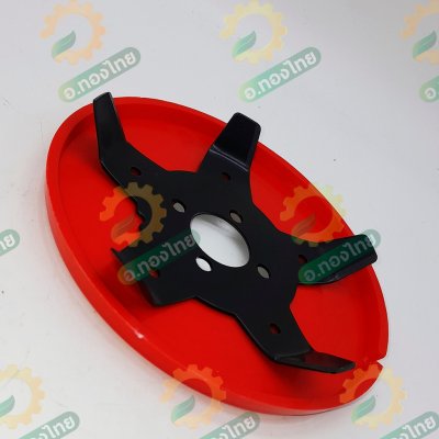 จานใบมีดตัดหญ้า 5 แฉก ใบมีดตัดหญ้า ใบมีดสะเทินน้ำสะเทินบก 5 แฉก (ได้ใบมีดทั้ง 2 แบบ)