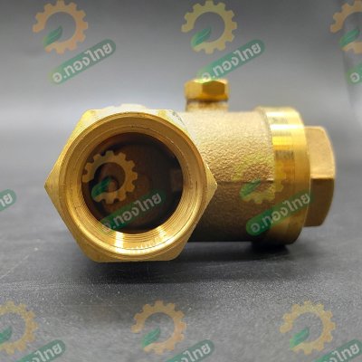 เช็ควาล์วนอน เช็ควาล์วสวิง วาล์วกันย้อน ทองเหลือง ขนาด 1/2 นิ้ว ยี่ห้อ SANWA