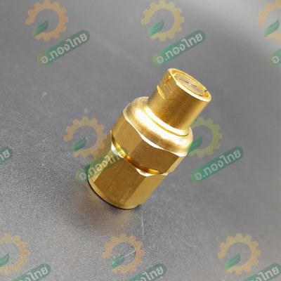 หัวพ่นยาทองเหลือง หัวพัดหงาย หัวฉีดยาติดท้ายรถ เกลียวใน ขนาด 2 หุน (ผ่ากลาง)