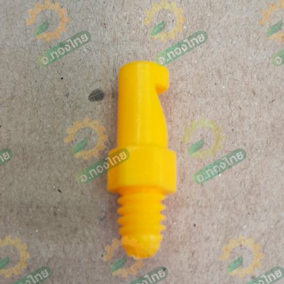 มินิสปริงเกอร์ หัวฉีดสเปรย์ 180 องศา หัวเจ๊ทยาว ต่อสายไมโคร PE สีเหลือง (100 ตัว) S&S