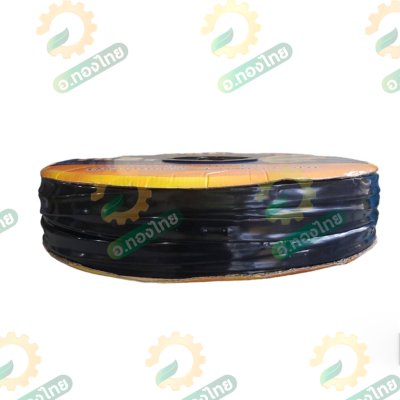 เทปน้ำหยด สายน้ำหยด 30 cm ยาว 1000 เมตร 30x1000 หนา 0.16 ยี่ห้อ ใบพัดทอง แบบ 2 รู