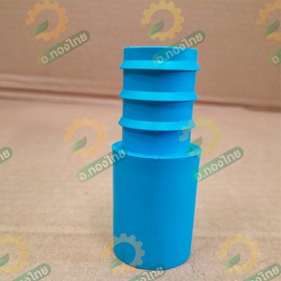 ข้อต่อ pvc พีวีซี สวมท่อพีอี pe ข้อต่อพีอี สายpe หางไหล (สีฟ้า)