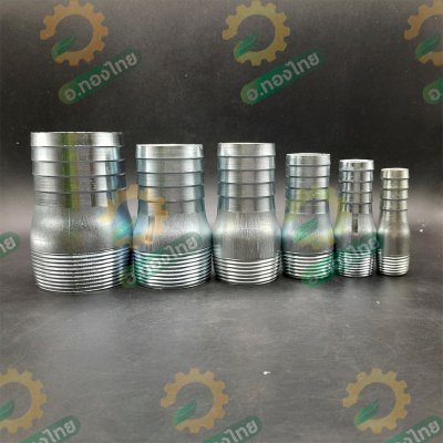 แป๊บรีด แป๊บลดเกลียวนอก เหล็ก ข้อต่อสายยาง หางปลาไหล 1/2 - 3 นิ้ว (สี่หุน - 3นิ้ว)