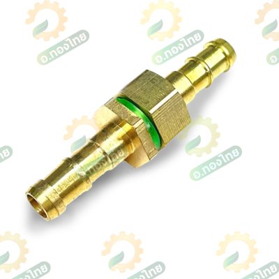 ข้อต่อสายพ่นยา ปลอกพ่นยา ชุดหัวย้ำสายพ่นยาทองเหลือง (ผู้-เมีย)