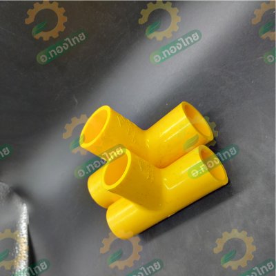 ข้อต่อ PVC สีเหลือง ข้อต่อร้อยสายไฟ ขนาด 1/2 , 3/4 นิ้ว ยี่ห้อ ท่อน้ำไทย