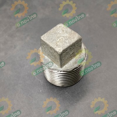 ปลั๊กอุดเกลียวนอกเหล็ก ฝาอุดท่อเกลียวนอก เหล็กเหนียว ขนาด 1/2 - 2 นิ้ว