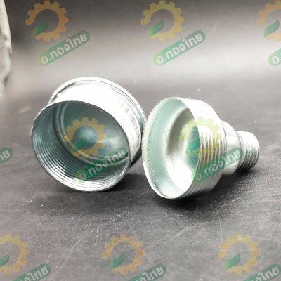 ตลับจาระบี กระปุกจาระบี ใช้กับปั๊มหาง เกลียว 12 มม. (สีเงิน)