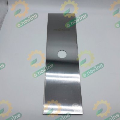 ใบมีดตัดหญ้า ทรงสี่เหลี่ยม เหล็ก SK5 หนา 2 มิล ยาว 12 , 14 , 16 , 18 นิ้ว ยี่ห้อ หงส์