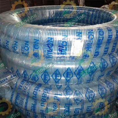 สายดูดน้ำ ท่อดูด ท่อคอควาย ขนาด 3 นิ้ว ยาว 12 เมตร (ไฮล่อน) ท่อน้ำไทย