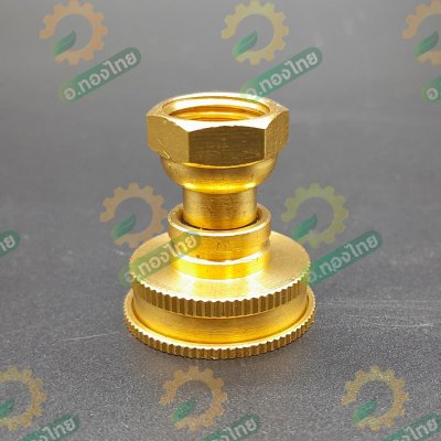 หัวพ่นยา หัวพ่นละออง หัวฉีด 4 รู (ทองเหลือง)