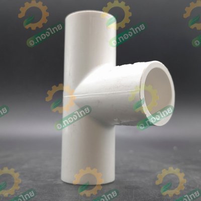 สามทาง PVC พีวีซี ขนาด 1/2 ยี่ห้อ ท่อน้ำไทย (สีขาว)