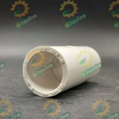 ต่อตรง PVC พีวีซี อุปกรณ์ท่อร้อยสายไฟ ขนาด 1/2 นิ้ว หนา 8.5 ยี่ห้อ ท่อน้ำไทย (สีขาว)