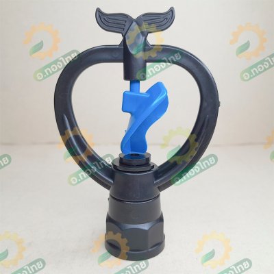 สปริงเกอร์ เกลียวใน 1/2 นิ้ว (โครงหมุนรอบตัว-สีฟ้า) รุ่น WSF1 ยี่ห้อ ปลาวาฬ