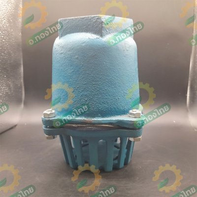 ฟุตวาล์ว หัวกะโหลกดูดน้ำ เกลียวใน ขนาด 3 นิ้ว (เหล็กหล่อ) 