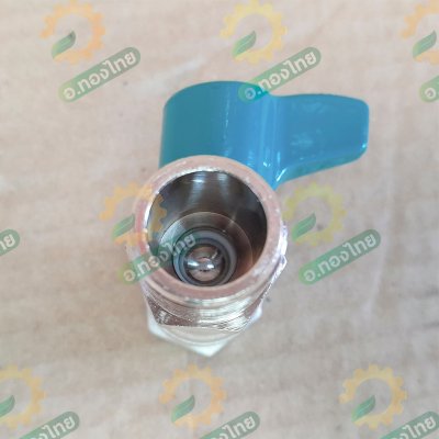 มินิบอลวาล์ว วาล์วปิดเปิด (ผู้-เมีย) ขนาด 1/2 (สี่หุน) ยี่ห้อ ซันวา SANWA ทองเหลือง 