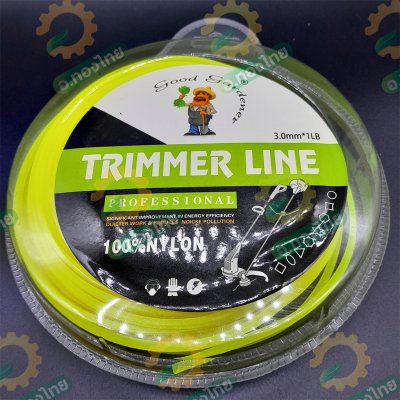 เอ็นตัดหญ้า 1 ปอนด์ ขนาด 2.4 , 3 , 4 มิล ใช้กับเครื่องตัดหญ้า (แบบเหลี่ยม)