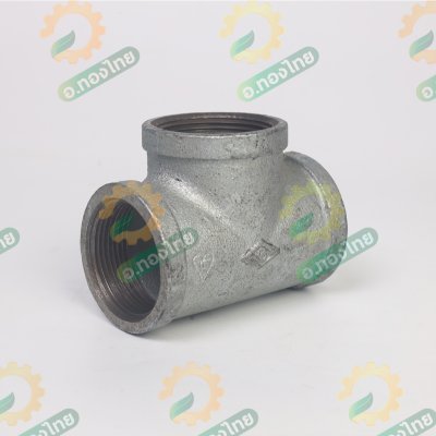 สามทางเหล็ก สามทางเกลียวในเหล็ก ขนาด 1 1/2 นิ้ว