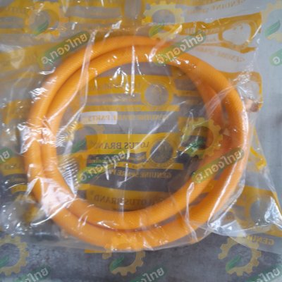 สายพ่นยาเคียว หนา 5 ชั้น 1.2 เมตร ดอกบัว (Lotus) เสริมเชือกถักอย่างดี (เหลือง)