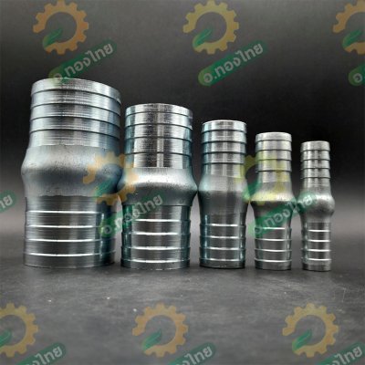 ปล่องกลางเหล็ก แป๊บลดป่องกลาง หางปลาไหล 2 ข้าง ขนาด 4 , 6 นิ้ว