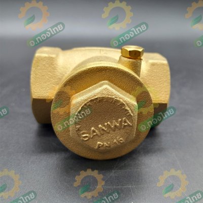 เช็ควาล์วนอน เช็ควาล์วสวิง วาล์วกันย้อน ทองเหลือง ขนาด 2 นิ้ว ยี่ห้อ SANWA