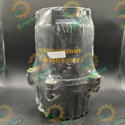 ฟุตวาล์ว PVC หัวกะโหลกดูดน้ำ ลิ้นสปริง 5 หู แบบเกลียวใน สีดำ ขนาด 3 นิ้ว (Red Hand)