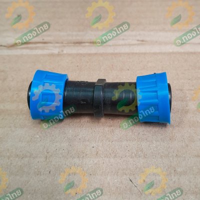 ข้อต่อเทปน้ำพุ่ง แบบดึงล็อค ขนาด 48 มิล (1 นิ้ว) ยี่ห้อ ปลาวาฬ