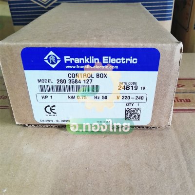 ปั๊มบาดาล ซับเมอร์ส Hurricane เฮอร์ริเคน มอเตอร์ Franklin แฟรงกลิ้น AC 1.25 นิ้ว 1 แรง 14 ใบพัด รุ่น HUR-2014 บ่อบาดาล